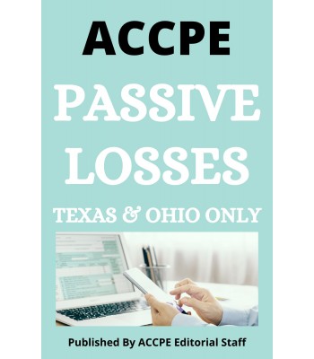 Passive Losses 2023 TEXAS & OHIO ONLY